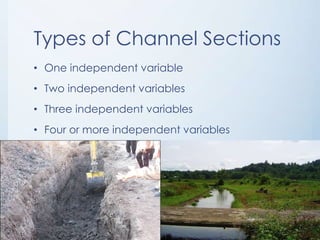 General Formulation of Best Hydraulic Channel Section [Naeem Rezghi] | PPTX