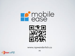 www.raywenderlich.co
        m
 