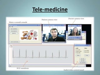 Tele-medicine
 