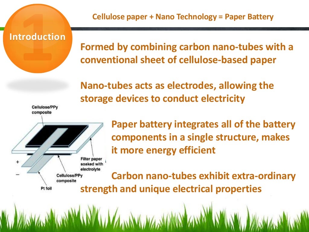 Paper Battery