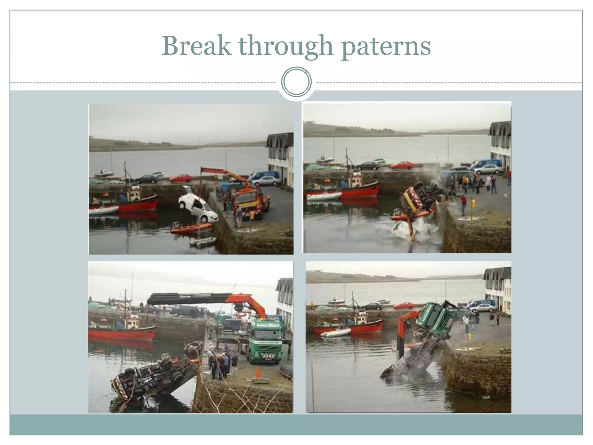 Break through paterns
 