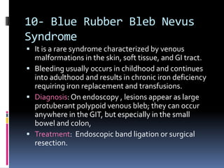 Lower Gastrointestinal Bleeding | PPTX
