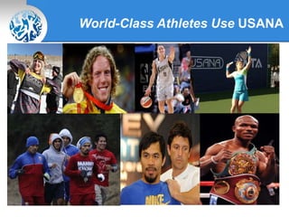 World-Class Athletes Use USANA
 