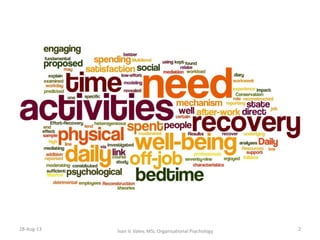 28-Aug-13 2Ivan V. Valev, MSc Organisational Psychology
 