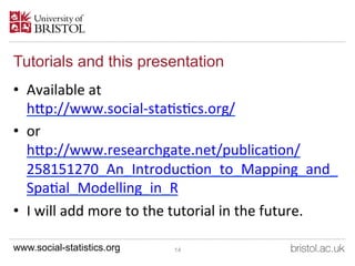 An Introduction to Mapping, GIS and Spatial Modelling in R ...