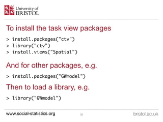An Introduction to Mapping, GIS and Spatial Modelling in R ...