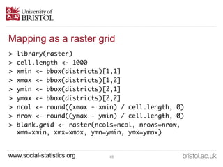 An Introduction to Mapping, GIS and Spatial Modelling in R ...
