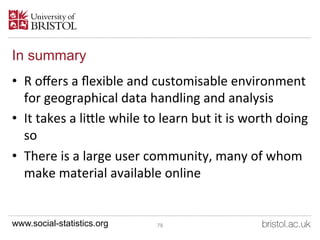 An Introduction to Mapping, GIS and Spatial Modelling in R ...