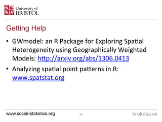 An Introduction to Mapping, GIS and Spatial Modelling in R ...