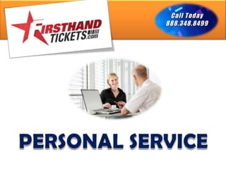 First Hand Tickets | Warren Schreiber | vincent Greico