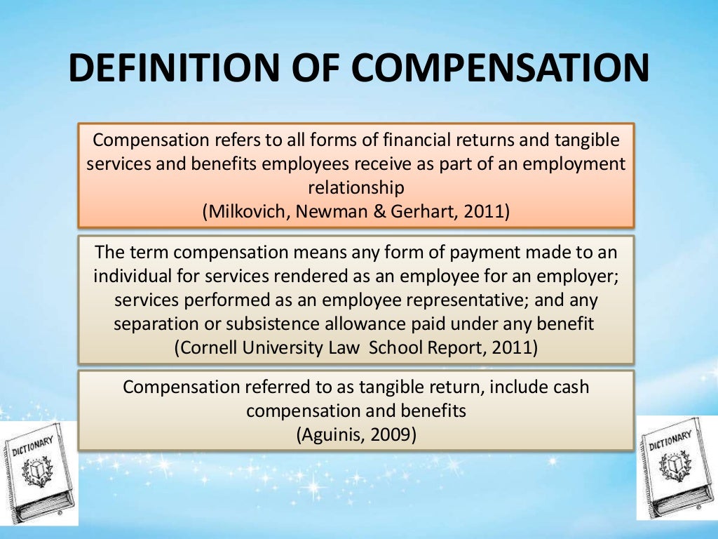 Overview of Compensation Management