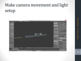 Tiago Sena Dias / ICT

December 2013

Make camera movement and light
setup

50

 