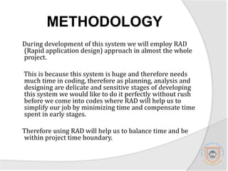 Reason for Leasing The mobile application part is not the core part of the system therefore leasing will free the organization from the complexity of managing it and allow organization to deal much on managing the core part of the system. This will introduced the following key advantagesLow total cost of ownershipEasy and fast application deploymentHelp university on strategic use IT