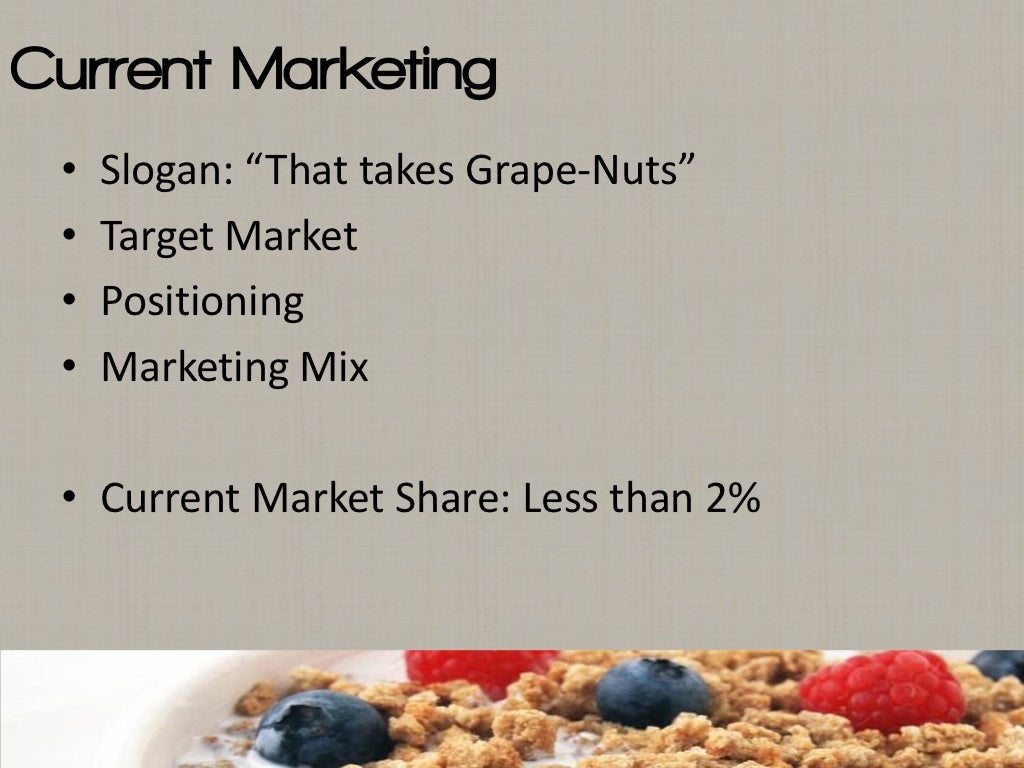 Grape Nuts Marketing Campaign