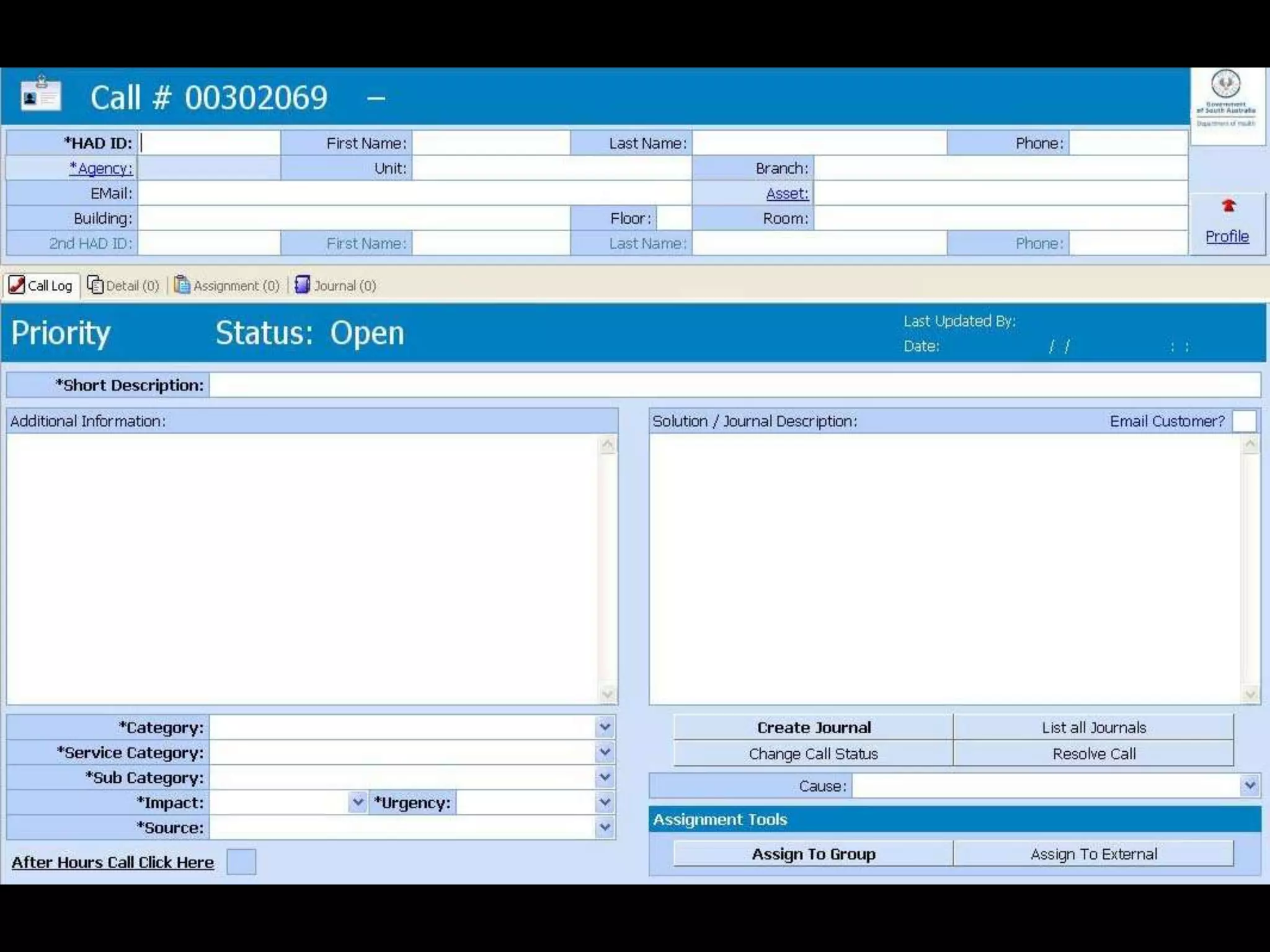 How to use the HEAT helpdesk calllogging software PPSX