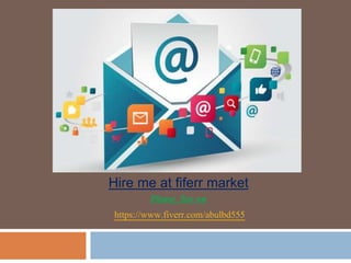 Hire me at fiferr market
Please See on
https://www.fiverr.com/abulbd555
 