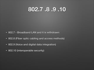 IEEE 802 Standard for Computer Networks | PDF