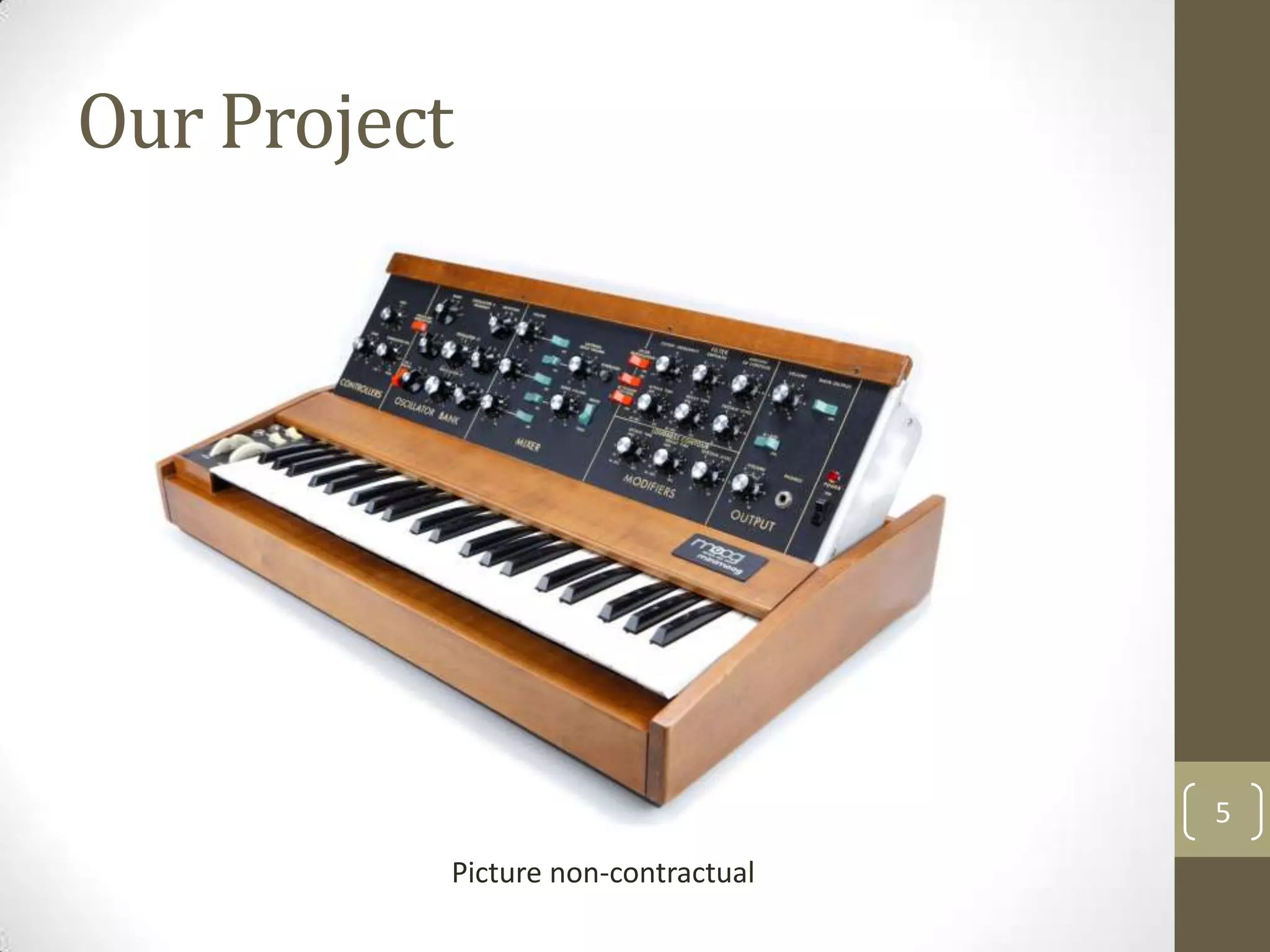 Our Project

5
Picture non-contractual

 