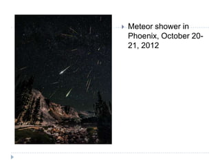 Presentation .- meteors | PPTX