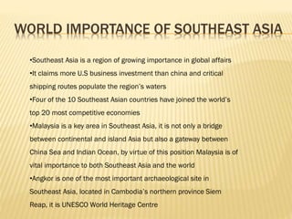 tourism in southeast asia | PPTX