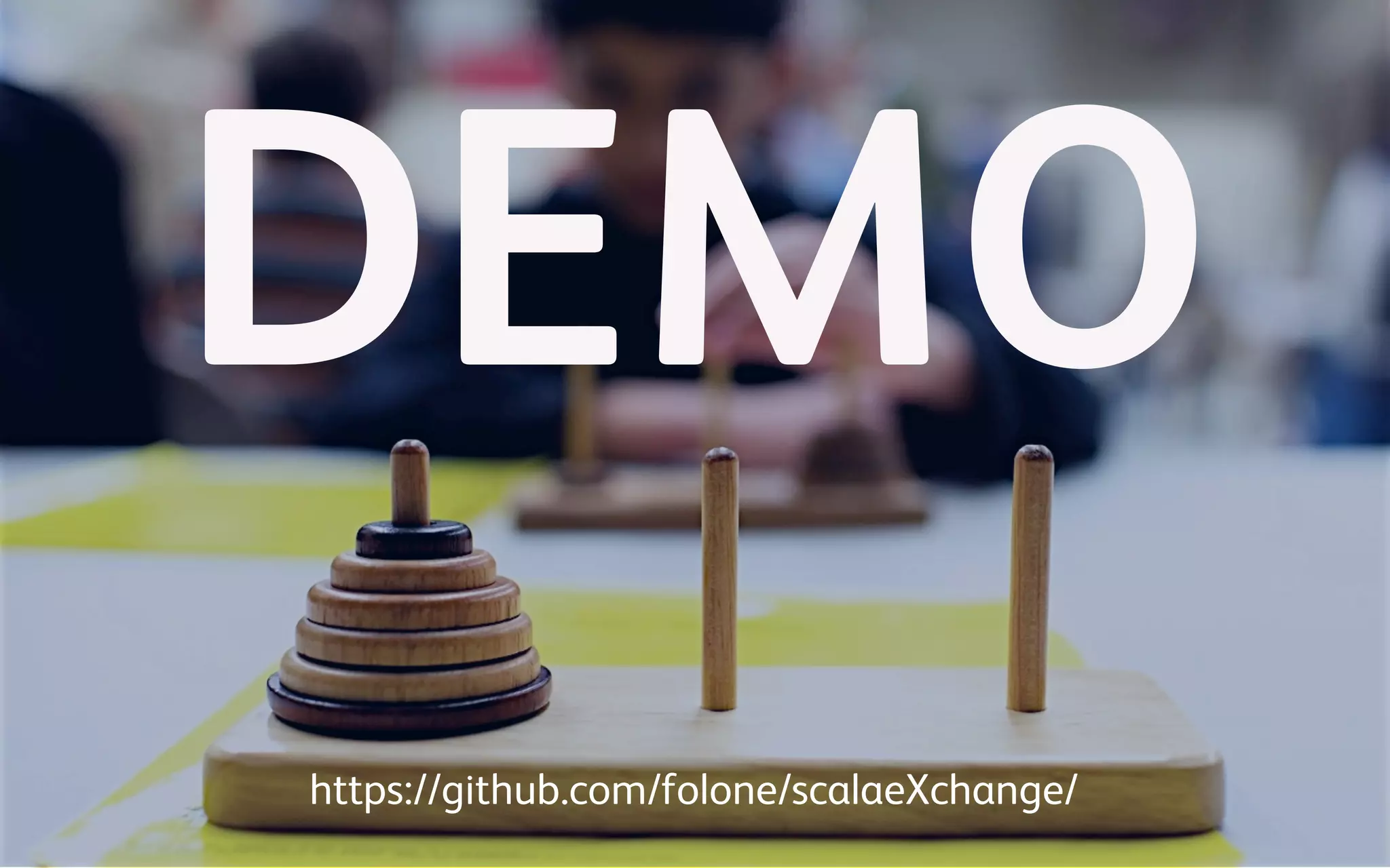 DEMO
https://github.com/folone/scalaeXchange/
 
