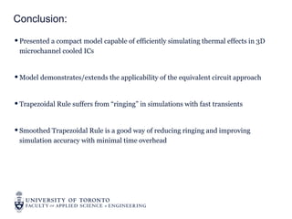 Thermal Modeling of Fluid Cooled 3D ICs | PDF