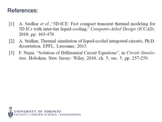 Thermal Modeling of Fluid Cooled 3D ICs | PDF