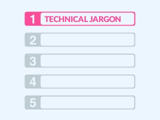 TECHNICAL JARGON1
2
3
4
5
 