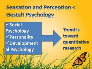 Social
Psychology
Personality
Development
al Psychology
 