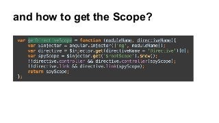 and how to get the Scope?
 