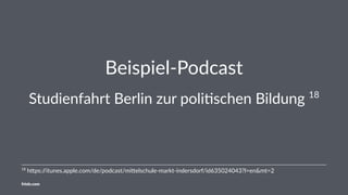 Word Clouds
z.B. h&p://www.wordle.net
friolz.com
 