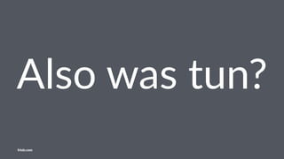 Also was tun?
friolz.com
 