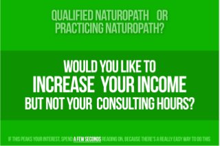 Qualified Naturopath or Practicing Naturopath