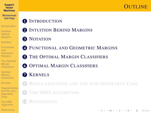 Support Vector Machines | PPT