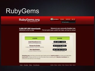 Convention over Configuration 
 