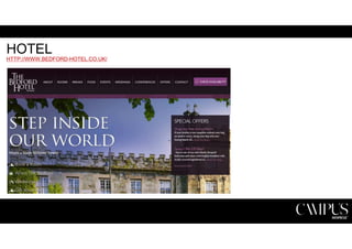 HOTEL 
HTTP://WWW.BEDFORD-HOTEL.CO.UK/ 
 