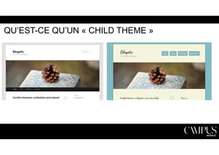 QU’EST-CE QU’UN « CHILD THEME » 
 