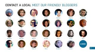 CONTACT A LOCAL MEET OUR FRIENDLY BLOGGERS 
Simmi Nanna Anna Elmar Eyjólfur Regína Konstantín 
Dóra Óli Einar B Aldís Stefán Óli P Olga 
Andrean Steinarr Siggi E Haukur Hera Anna Kolli 
Einar S 7 
Vopni Helena Elína Heiðdís Lyonel 
 