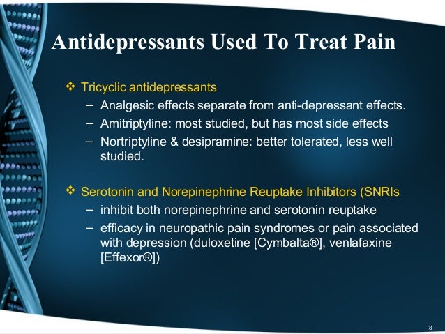 is amitriptyline licensed for neuropathic pain