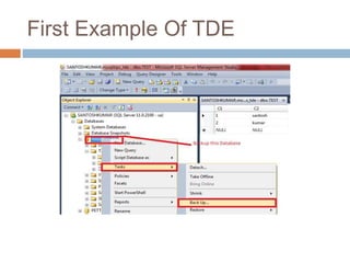 First Example Of TDE 
 