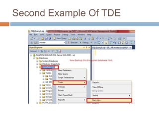 Second Example Of TDE 
 