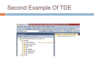 Second Example Of TDE 
 