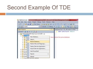 Second Example Of TDE 
 