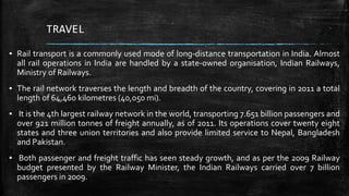 Indian Railways - Lifeline to the Nation.