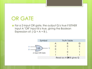 Logic Gates | PPTX