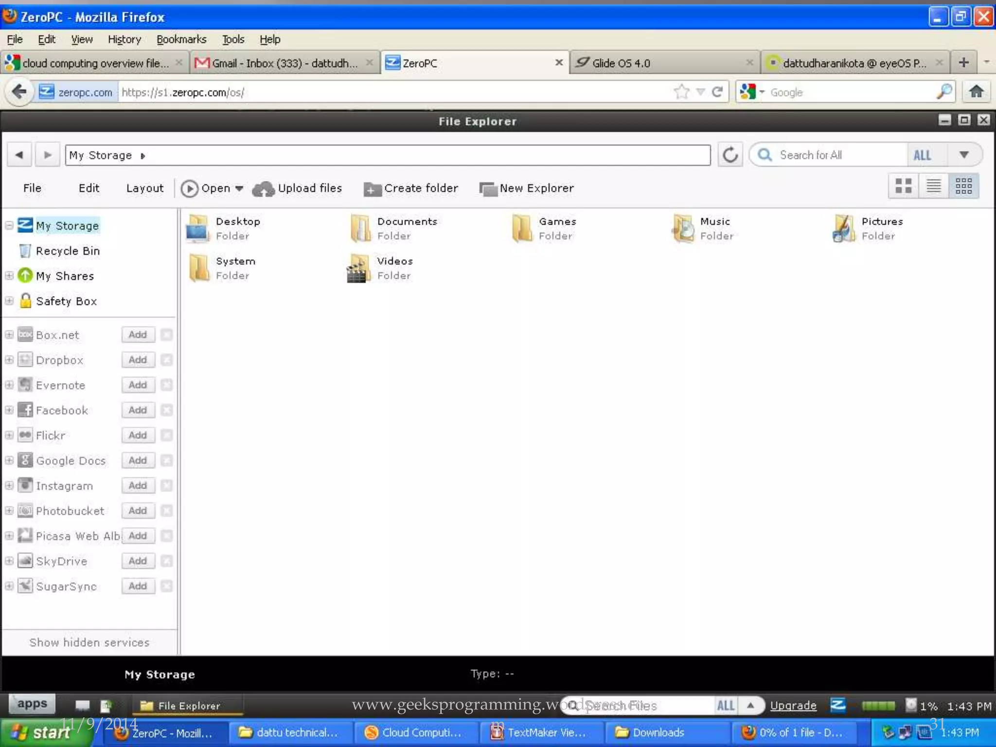 11/9/2014 
www.geeksprogramming.wordpress.co 
m 31 
 