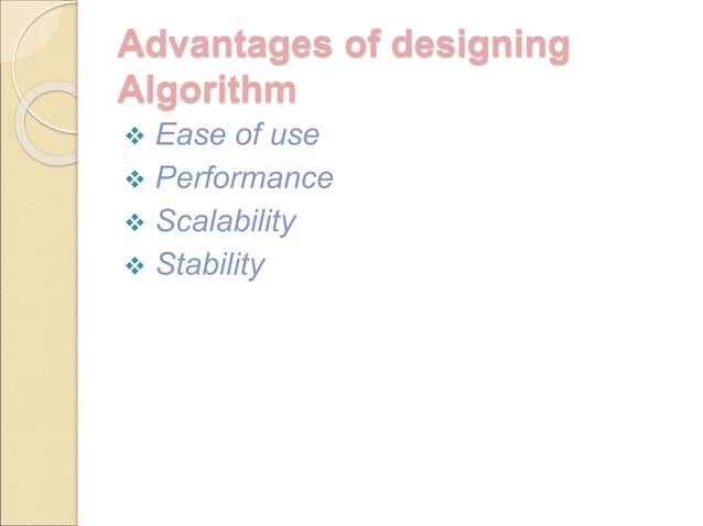 Algorithm Design Presentation | PPT | Programming Languages | Computing