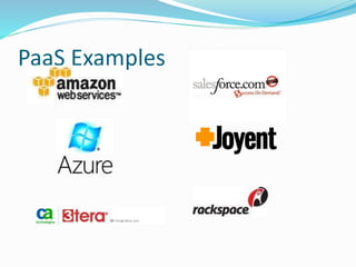 PaaS Examples 
 