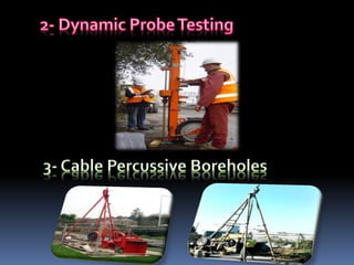 Soil Investigation And Drilling ( Types,Drill Bits )