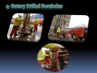 Soil Investigation And Drilling ( Types,Drill Bits )